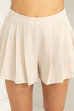 High Style Pleated Skort