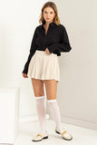 High Style Pleated Skort