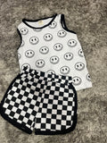 Smiley Tank and shorts set