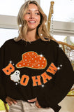Boo Haw Cowboy Hat Sweatshirt