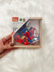 Magnetic letters and Numbers