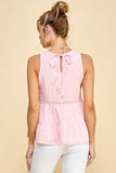 Babydoll Bubble Pink Top