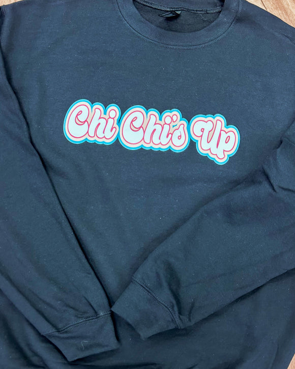 Chi Chi’s Up Black Sweatshirt