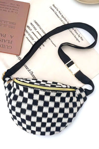 Checkered Sling Bag