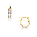 Lyndsay Huggie Hoop Earrings