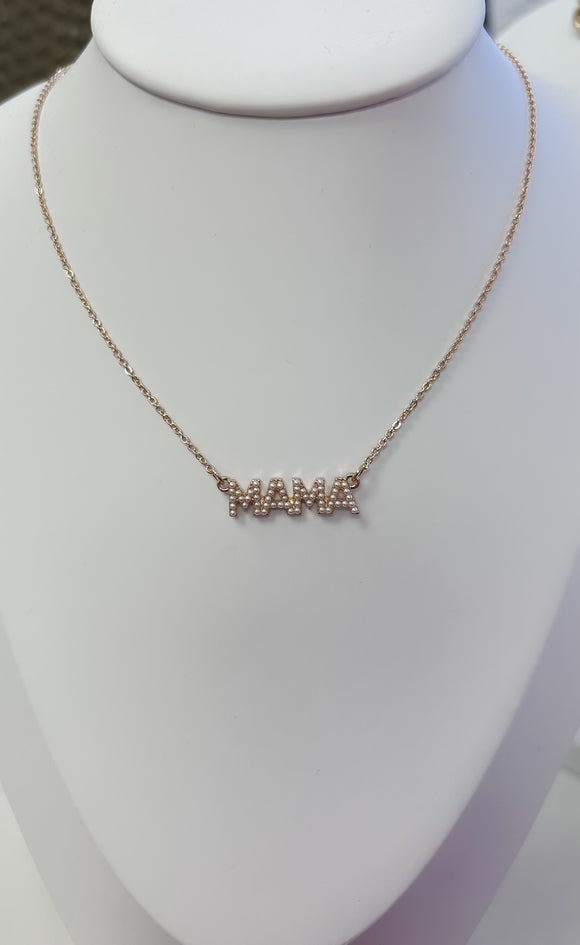 Pearled Mama Necklace