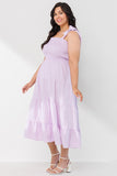 Lovely Lavender Curvy Dress