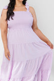 Lovely Lavender Curvy Dress